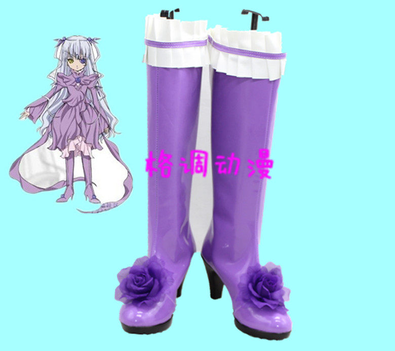 B7256蔷薇少女 蔷薇水晶 COSPLAY鞋 COS鞋动漫鞋
