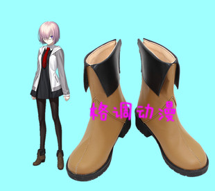 C0625FGO Fate Grand Order 玛修 基列莱特 cosplay鞋（浅色版）