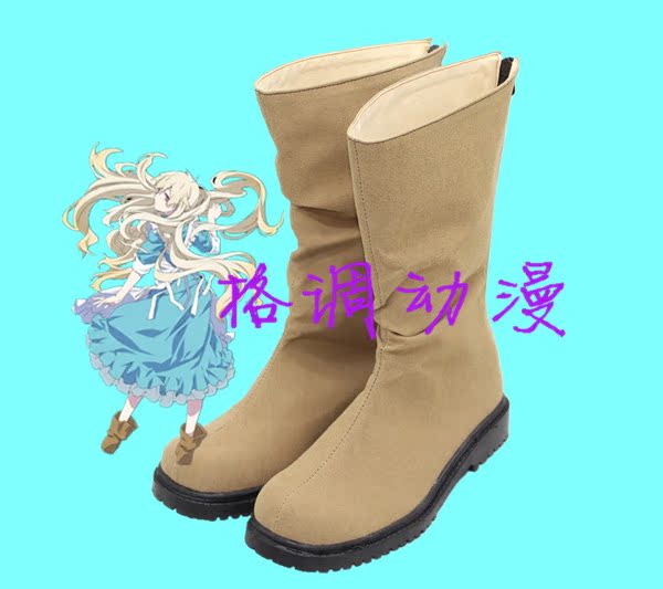 C6984 阳炎Project 小樱茉莉 （麂皮） COS鞋 COSPLAY鞋