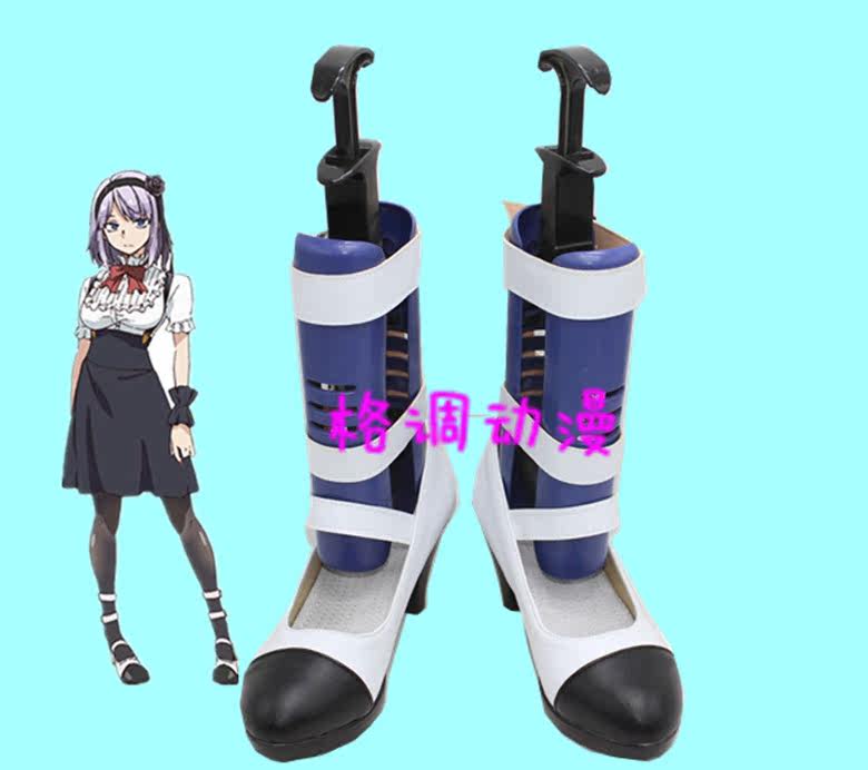 B9619粗点心战争 枝垂萤cos鞋动漫鞋