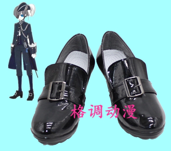 B7558黑执事 夏尔少爷 COSPLAY鞋 COS鞋