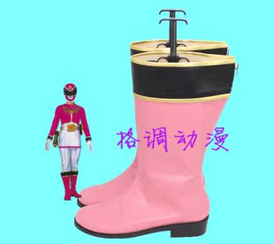 C8023超级战队 power ranger COSPLAY鞋 COS鞋
