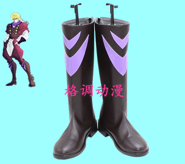 B7902 JOJO的奇妙冒险 迪奥 COSPLAY鞋 COS鞋动漫鞋来图定制