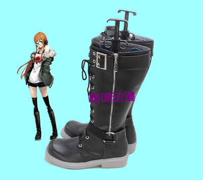 C6413女神异闻录5佐仓双叶cos鞋定制coplay鞋