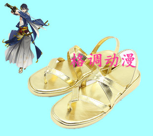 B5079刀剑乱舞 三日月宗近 三条 爷爷 COS鞋 COSPLAY鞋