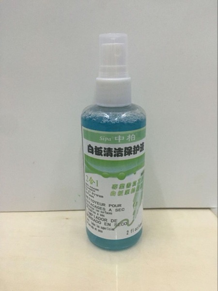 Sipa/中柏白板液 WE19清洁保护液 100ML 黑板保养洗洁剂 清洗液