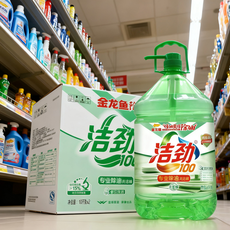金龙鱼洁劲100洗洁精无香精款