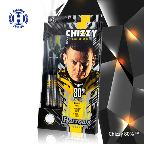 Chizzy 80% 硬针飞镖比赛用硬镖 harrows哈路士英国原装进口