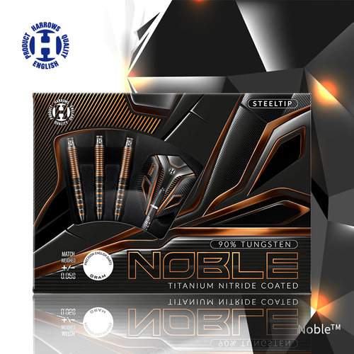 Noble新款硬式飞镖硬针镖钨钢耐用防滑harrows哈路士英国原装进口