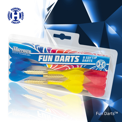 Fun Darts 软式飞镖软针式飞镖 harrows哈路士英国原装进口