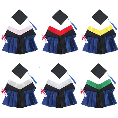 硕士服工科大学生毕业玩偶