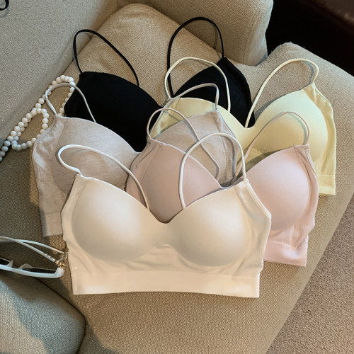 交叉美背吊带短背心优品质