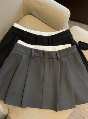纯欲风松紧腰半身短裙优品质