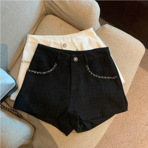 小香风高腰阔腿裤优品质