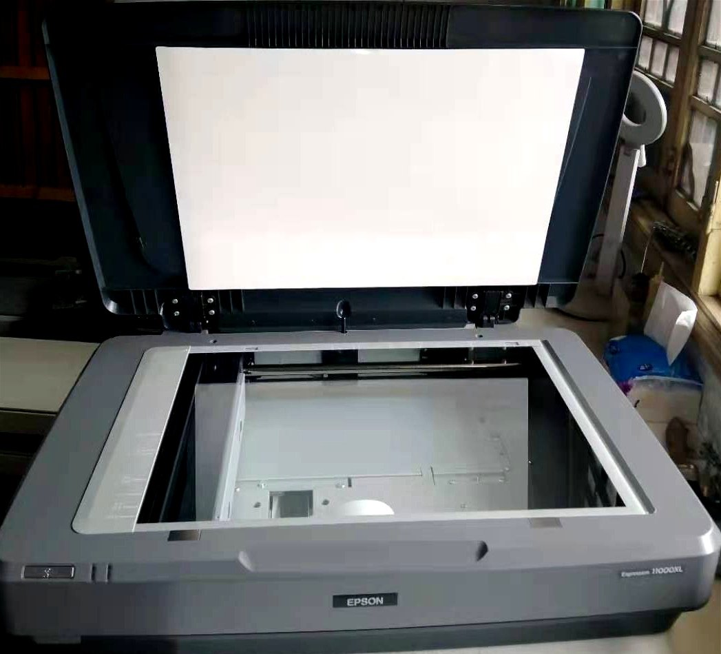 二手爱普生11000XL彩色高清A3平板式瓷砖布料数码印花扫描仪