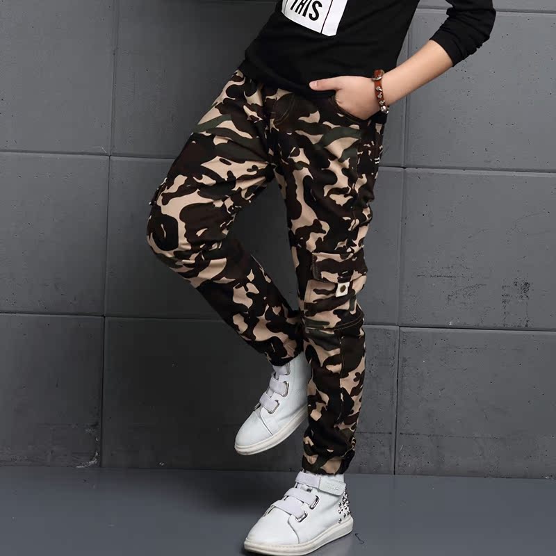 Pantalon garcon en Toile de coton - Ref 2054344 Image 3