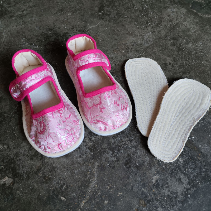 婴儿学步鞋儿童汉服鞋女男纯手工布底鞋软底透气养脚吸汗宝宝鞋子