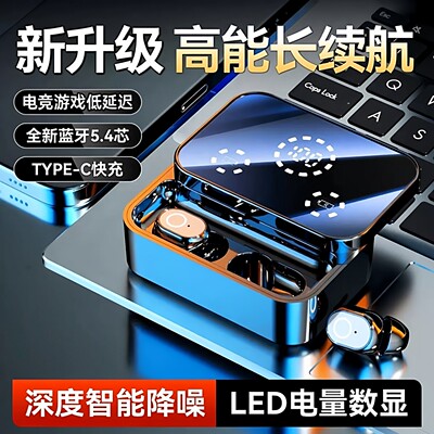 适用S50蓝牙耳机S50Promini电竞游戏高清通话S50长续航Promin智能