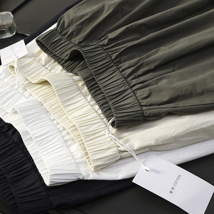 46143 新款 华子家 高支强捻精梳棉立体剪裁A字花苞半身裙女26春季