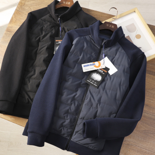 华子家 秋冬90白鸭绒恒温蓄热户外3D立裁显瘦羽绒服外套41541 男装