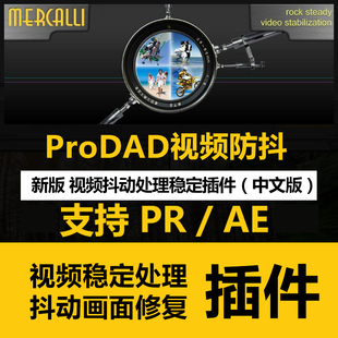 AE/PR视频稳定防抖插件V4画面跟踪修复特效支持Windows/Mac/2024
