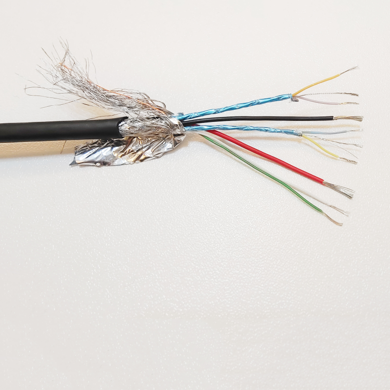 8芯9芯屏蔽线DIY大电流USB3.0数据线Type-C3.0高速硬盘线镀锡铜