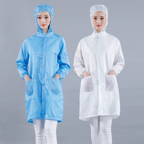 Статическое рабочее капюшонное рабочее капюшон, работа, фабричная мастерская, лабораторная фабричная фабрика, мастерская фармацевтическая фабрика и униформа.