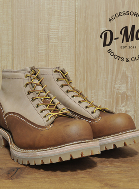 Wesco boots Jobmaster british tan拼色 工装靴/鞋型 ◆D-Man◆