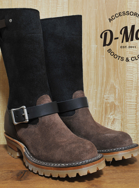 White's boots Nomad 黑色 棕色拼色 工程师款高帮靴 工装靴/鞋型