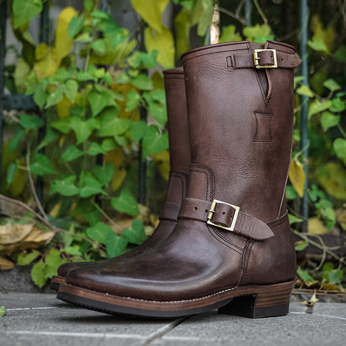 Clinch Boots 手擦棕色工程师 工装靴WESCO White's Viberg