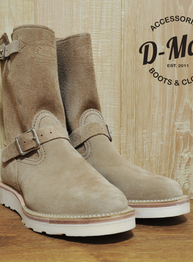 Wesco boots Boss MP麻布色翻毛皮 工程师 工装靴/鞋型 ◆D-Man◆