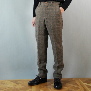 现货 FREEWHEELERS 粗花羊毛西裤/裤子 Emerson