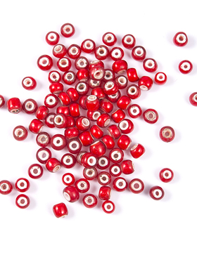 现货 Arizona Freedom 红色琉璃隔珠 大 NO.17