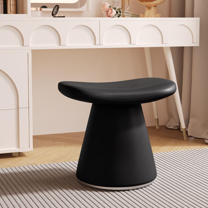 奶油风猫抓皮可旋转网红梳妆凳