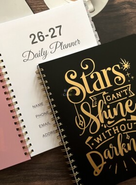 26-27daily planner日程本计划本行事历规划师日计划本todolist