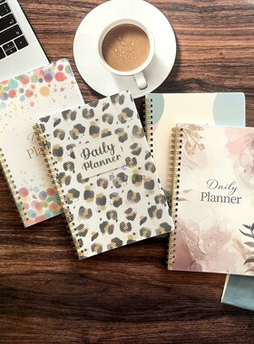 Daily Planner日计划本todolist日程本手账stickers外贸本子每日