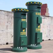 定制特大号复古英伦红色邮筒模型邮政邮筒摄影道具酒吧装 饰品摆件