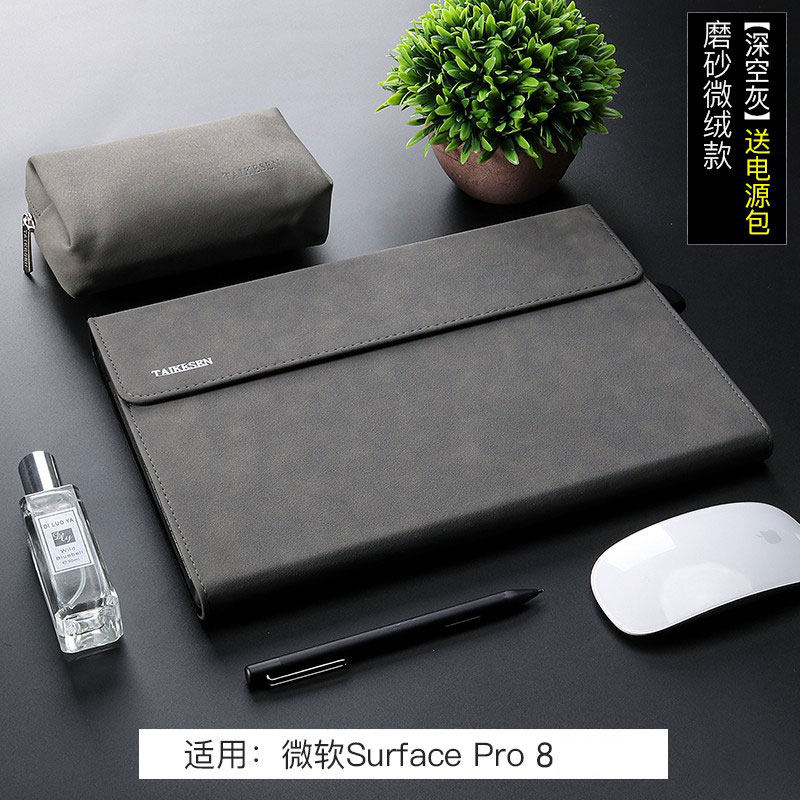 Bao bảo vệ túi máy tính bảng dùng cho microsoft surface go/2/3 bao da surface pro9 hai trong một pro7/8 bao bảo vệ 12.3 inch pro4/6 giá đỡ bàn phím 5 ốp ngoài mềm