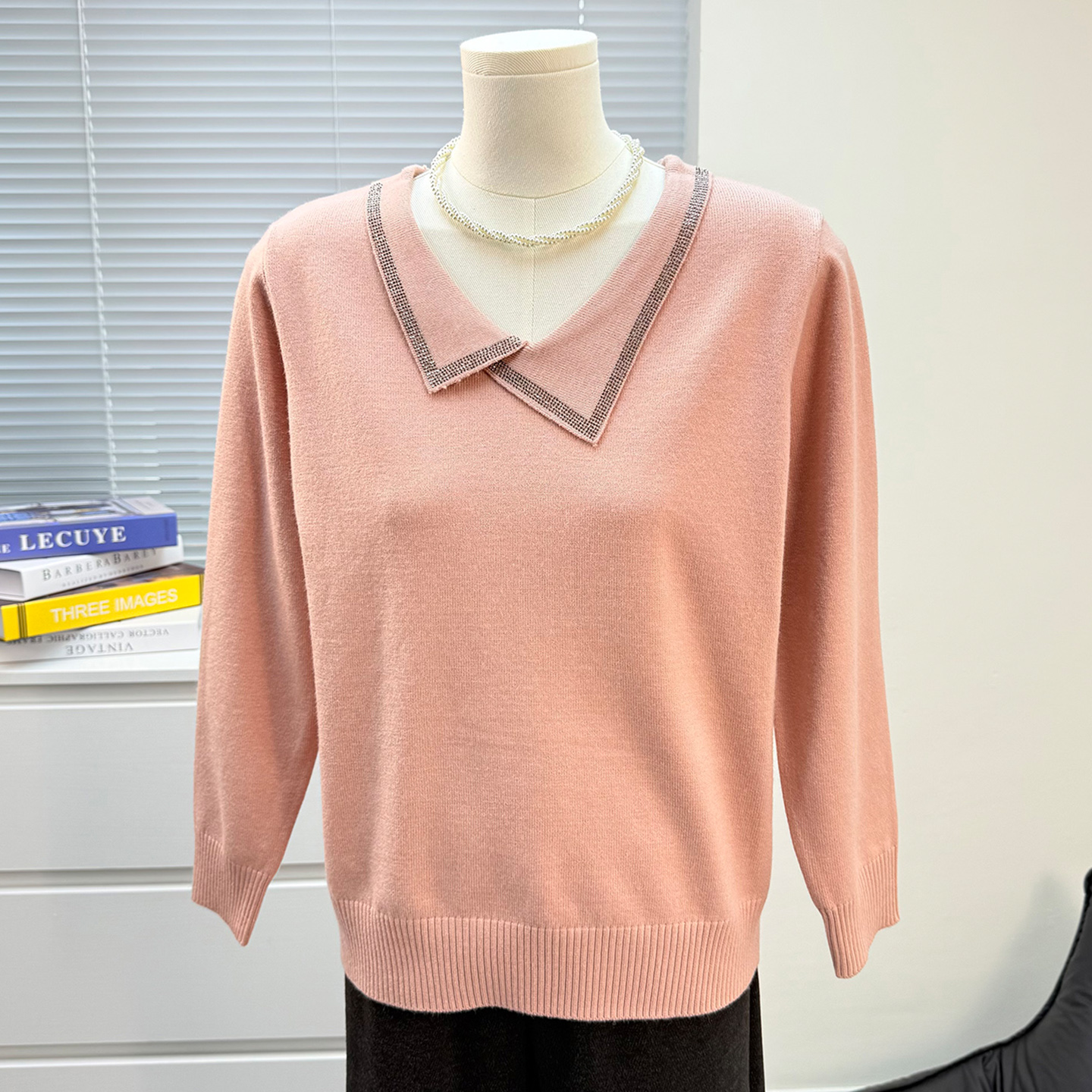 妈妈秋装针织打底小衫2025新款中老年女装宽松上衣服秋冬爆款毛衣