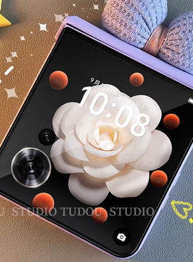 适用荣耀magicVFlip女款手机壳亲肤紫色可爱蝴蝶结vflip折叠屏保护套全包铰链防摔简约外壳女新款