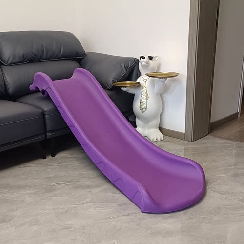 室内床上滑梯儿童宝宝床沿沙发小滑梯滑道板家用幼儿加长加宽玩具