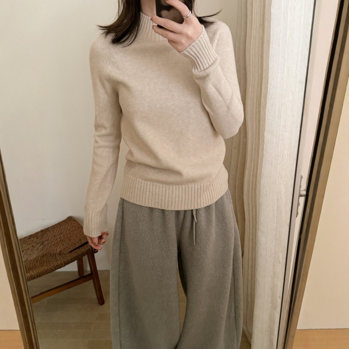 此外 小立领基础针织打底衫女2025冬季新款纯色套头毛衣百搭上衣,女装/女士精品,毛针织衫,淘宝优惠券,粉丝福利购,淘宝优惠卷