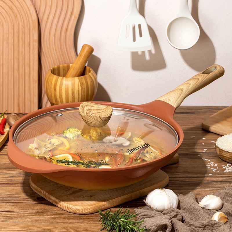 merc塔复古陶土牛牛菜锅