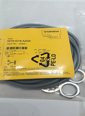 接近开关NI10-G18-AZ3X AN6X AP6X电感式传感器金属感应全新现货