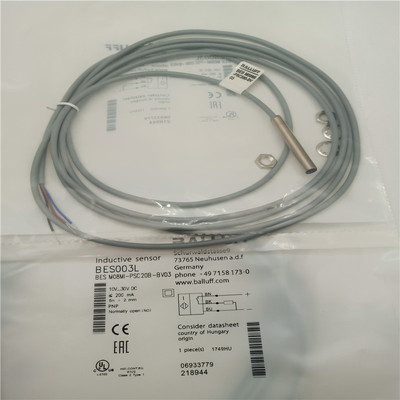BES003L接近开关直流三线PNP常开