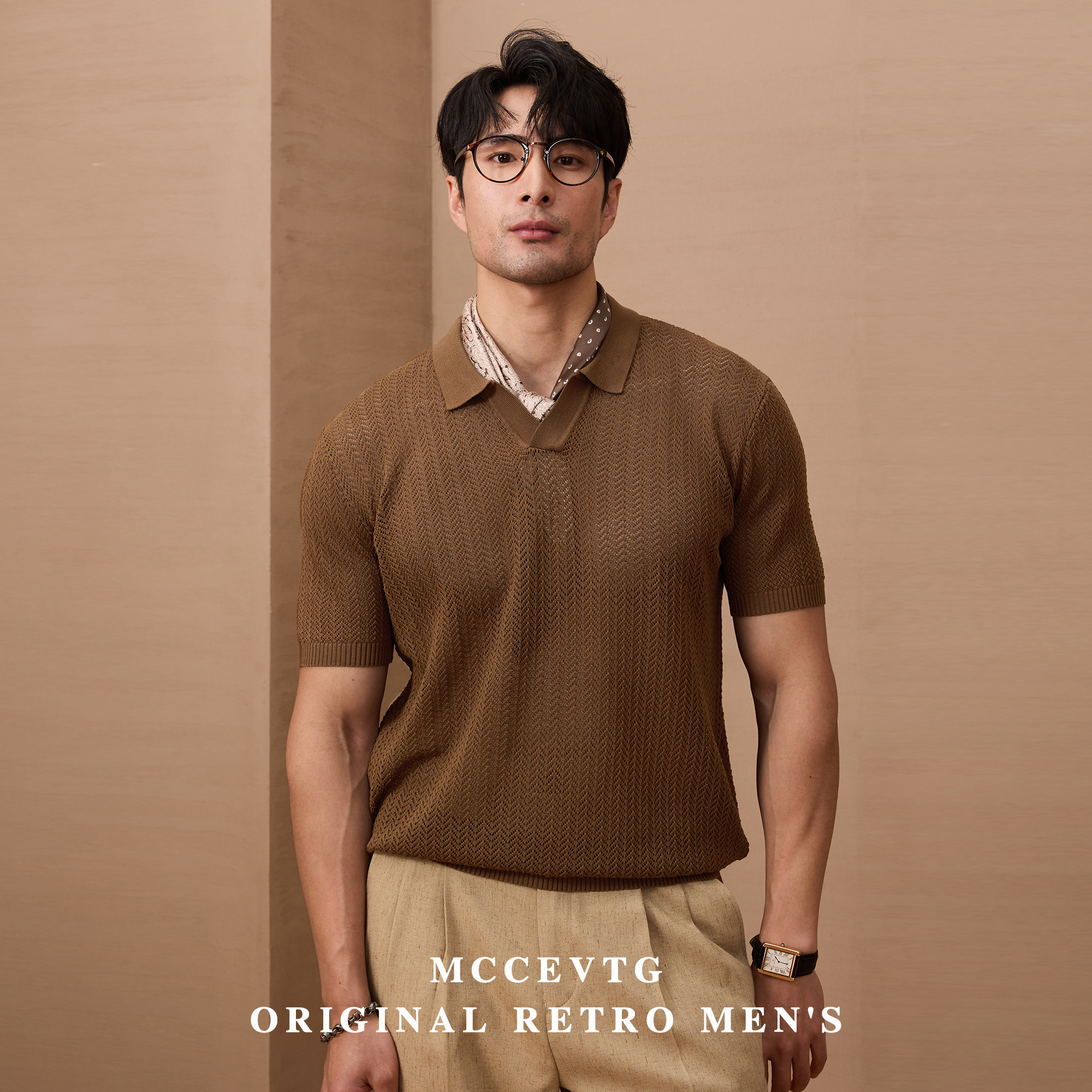 MCCEVTG海鸥领马球POLO衫男士