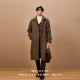 MCCEVTG意式 粗花呢外套 男羊毛大衣巴尔马肯青年冬季 绅士 复古长款