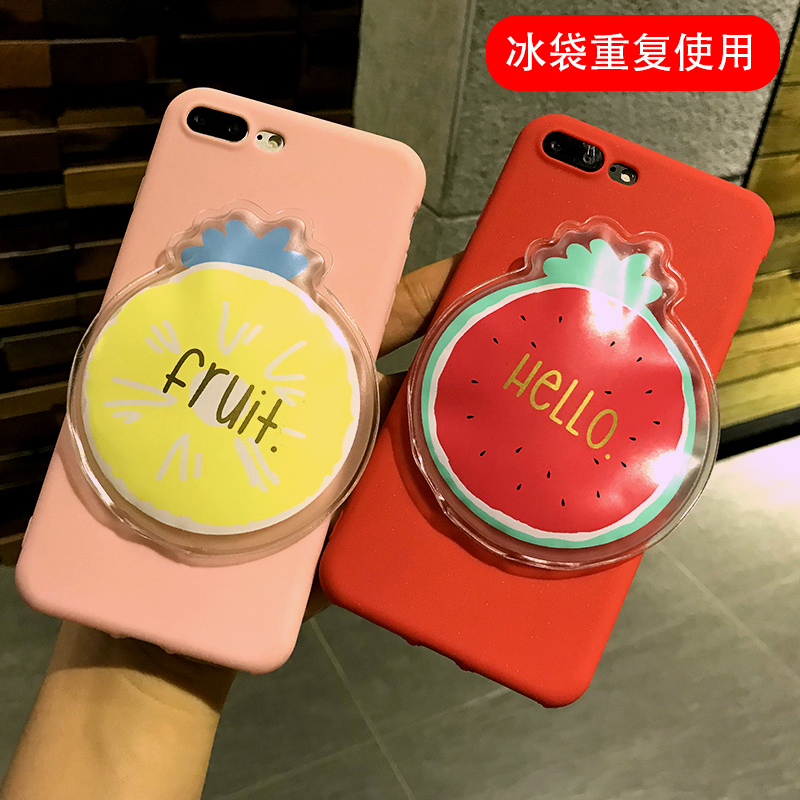 ÏÄÈÕС±ù´üÆ»¹ûXÊÖ»ú¿Çiphone6s/8plusº«¹ú5SÇåÐÂË®¹ûI7/4S³±Å®5C