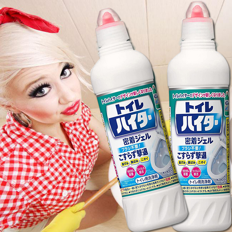 花王日本除尿垢柠檬香型洁厕剂