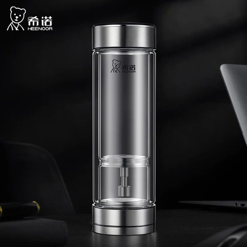 希诺茶水玻璃杯高硼硅商用